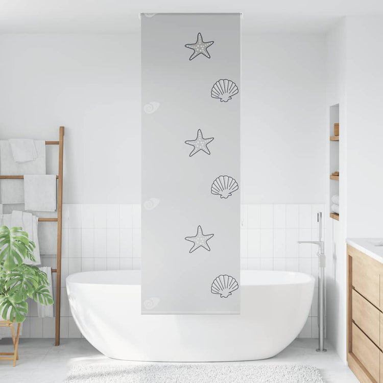 Store enrouleur de douche Vidaxx 80x240 cm, largeur du tissu 76 cm