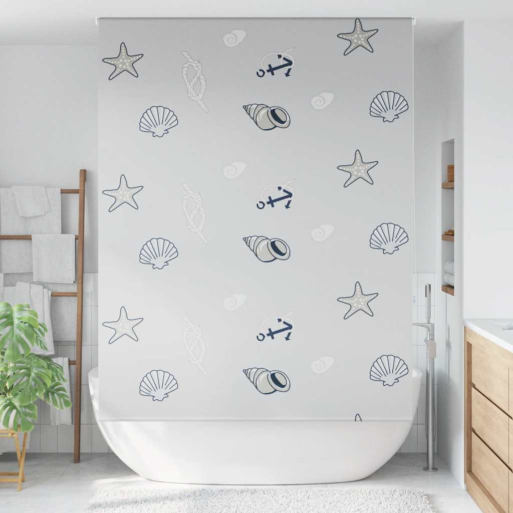 Store enrouleur de douche Vidaxx 150x240 cm, largeur du tissu 146 cm