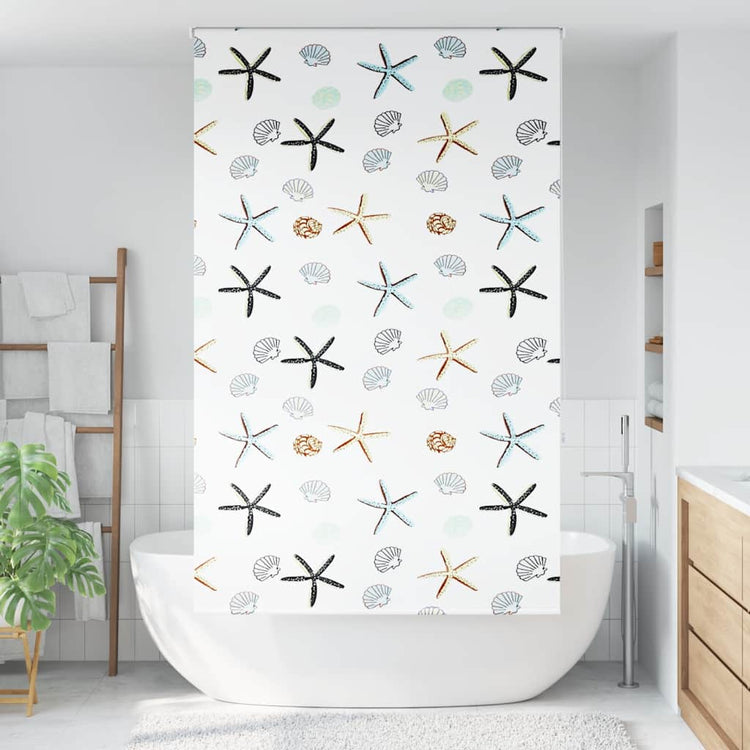 Store enrouleur de douche Vidaxx 130x240 cm, largeur du tissu 126 cm