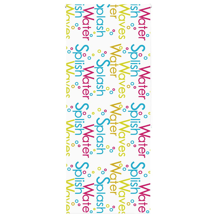 Store enrouleur de douche Vidaxx 110x240 cm, largeur du tissu 106 cm
