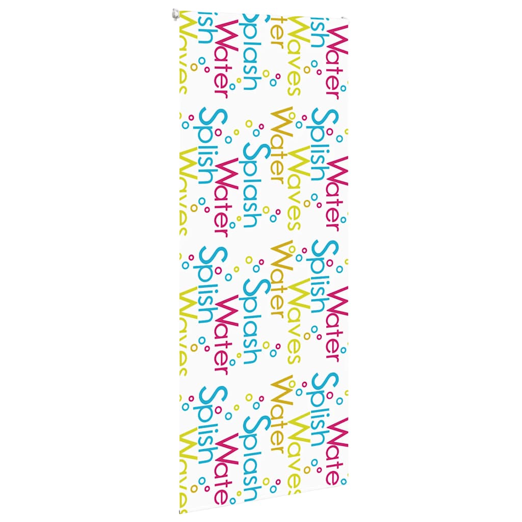 Store enrouleur de douche Vidaxx 110x240 cm, largeur du tissu 106 cm