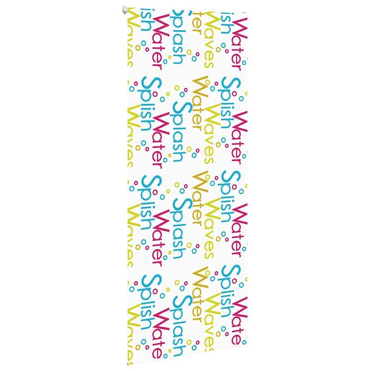 Store enrouleur de douche Vidaxx 110x240 cm, largeur du tissu 106 cm