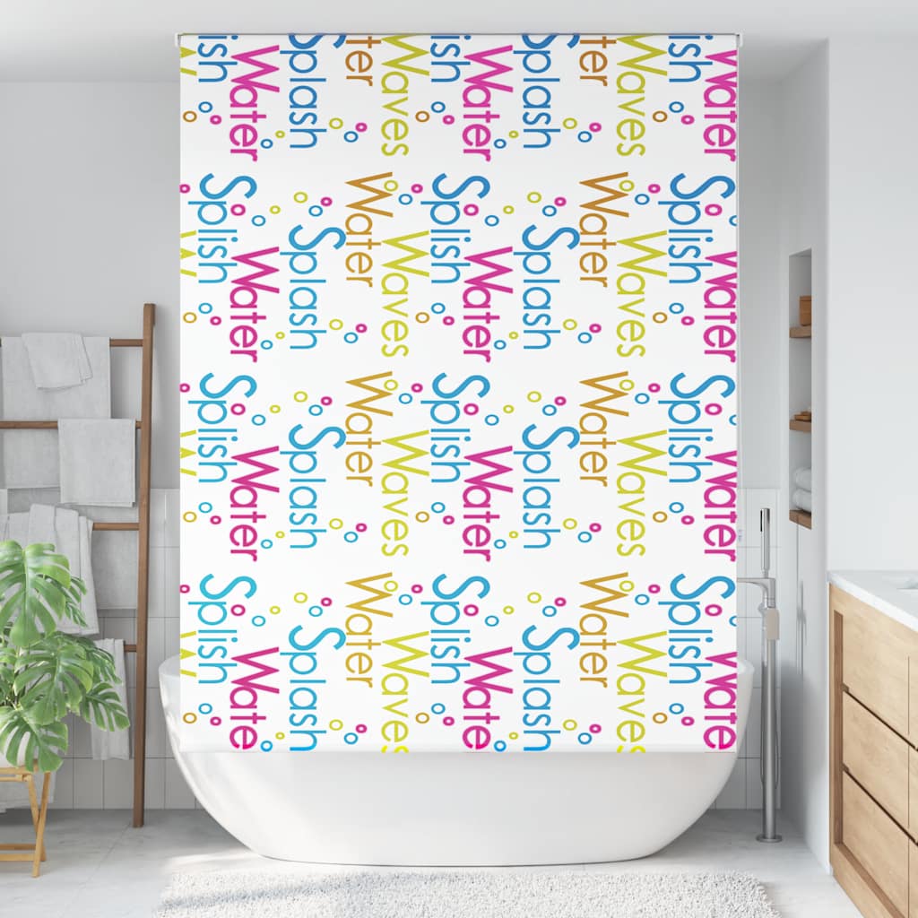 Store enrouleur de douche Vidaxx 160x240 cm, largeur du tissu 156 cm