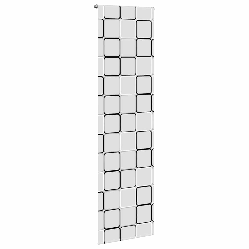 Vidaxl rideau à rouleau de douche 70x240 cm Largeur de poussière 66 cm