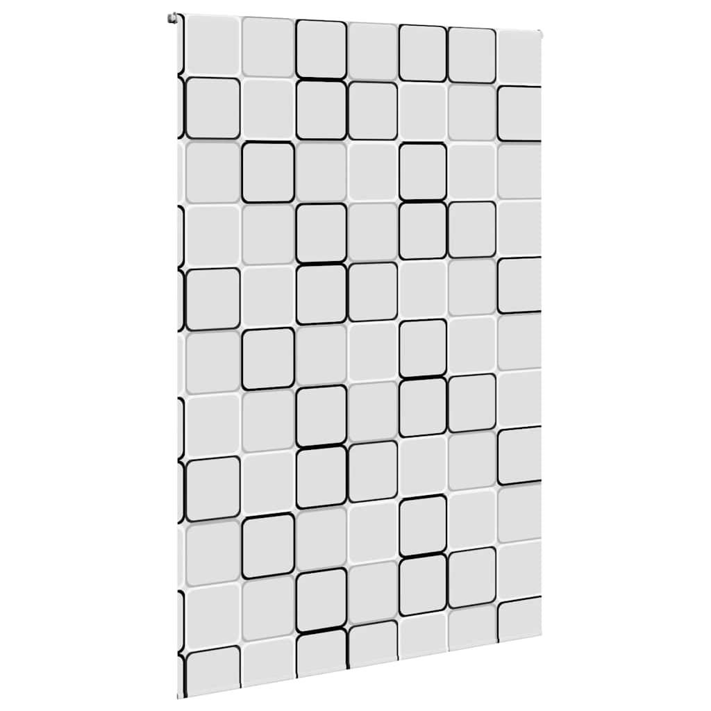 Vidaxl Shower Roller Curtain 160x240 cm Largeur de tissu 156 cm