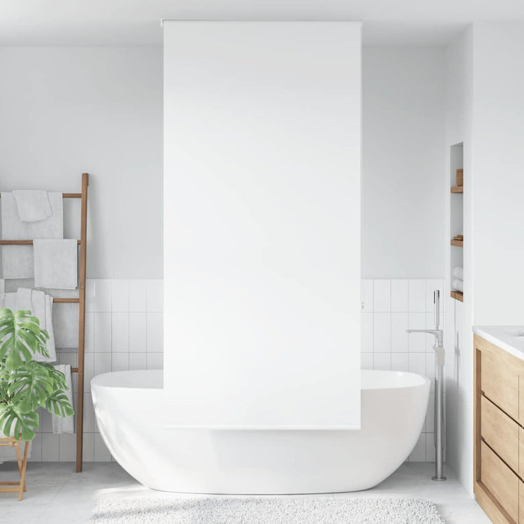 Rideau à rouleau de douche vidaxl 100x240 cm Largeur de poussière 96 cm
