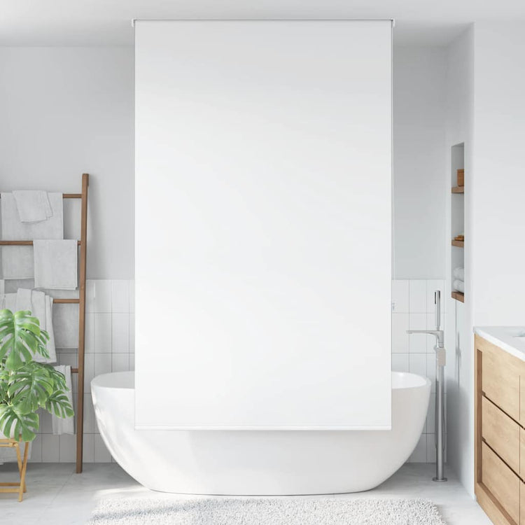 Vidaxl rideau à rouleau de douche 130x240 cm Largeur de poussière 126 cm