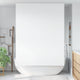 Vidaxl Shower Roller Curtain 150x240 cm Largeur de tissu 146 cm