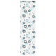 Store enrouleur de douche Vidaxx avec cassette 60x240 cm, largeur du tissu 56 cm