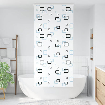 Store enrouleur de douche Vidaxx avec cassette 100x240 cm, largeur du tissu 96 cm