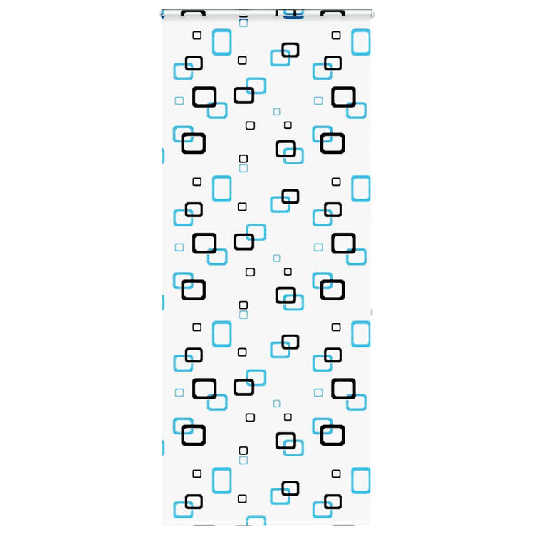Store enrouleur de douche Vidaxx avec cassette 110x240 cm, largeur du tissu 106 cm