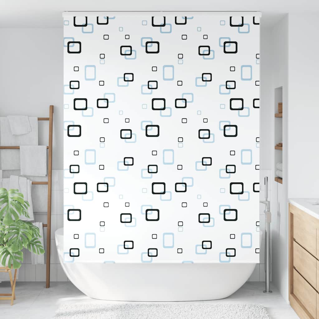 Store enrouleur de douche Vidaxx avec cassette 150x240 cm, largeur du tissu 146 cm