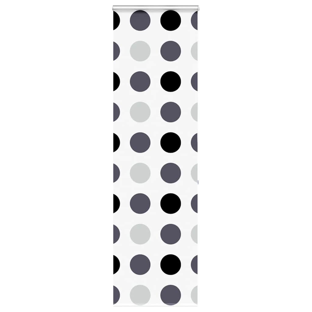 Store enrouleur de douche Vidaxx avec cassette 80x240 cm, largeur du tissu 76 cm
