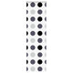 Store enrouleur de douche Vidaxx avec cassette 80x240 cm, largeur du tissu 76 cm
