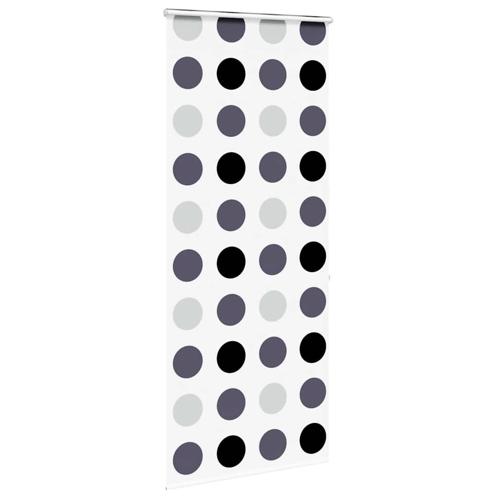 Store enrouleur de douche Vidaxx avec cassette 110x240 cm, largeur du tissu 106 cm