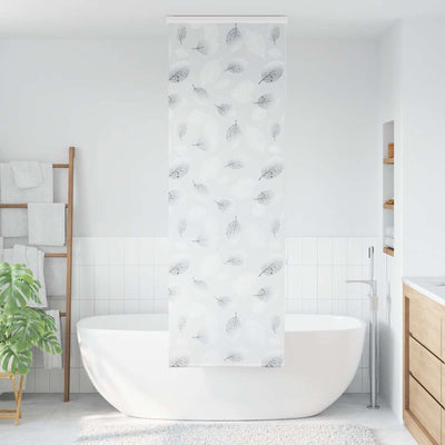 Store enrouleur de douche Vidaxx avec cassette 80x240 cm, largeur du tissu 76 cm