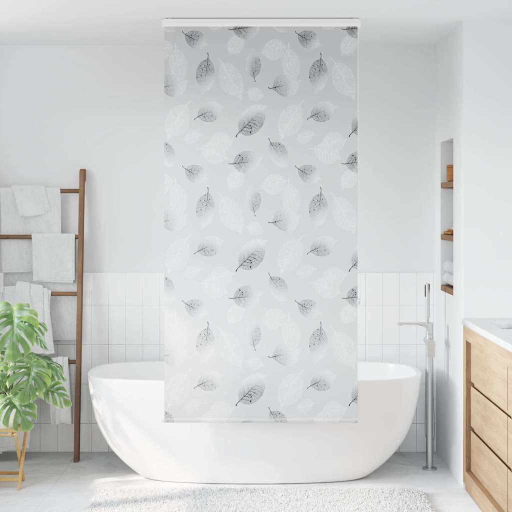 Store enrouleur de douche Vidaxx avec cassette 110x240 cm, largeur du tissu 106 cm
