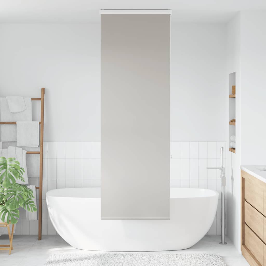 Store enrouleur de douche Vidaxx avec cassette 60x240 cm, largeur du tissu 56 cm