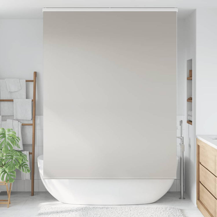 Store enrouleur de douche Vidaxx avec cassette 150x240 cm, largeur du tissu 146 cm
