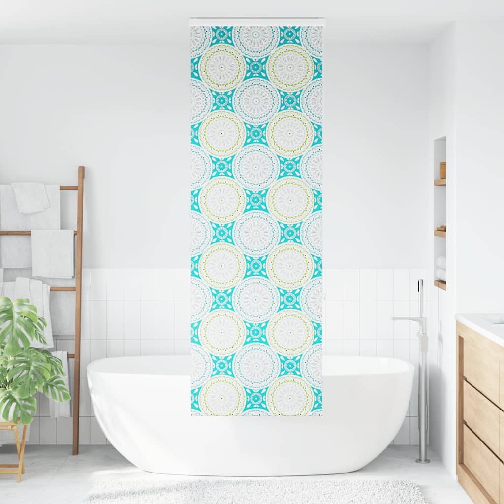 Store enrouleur de douche Vidaxx avec cassette 70x240 cm, largeur du tissu 66 cm