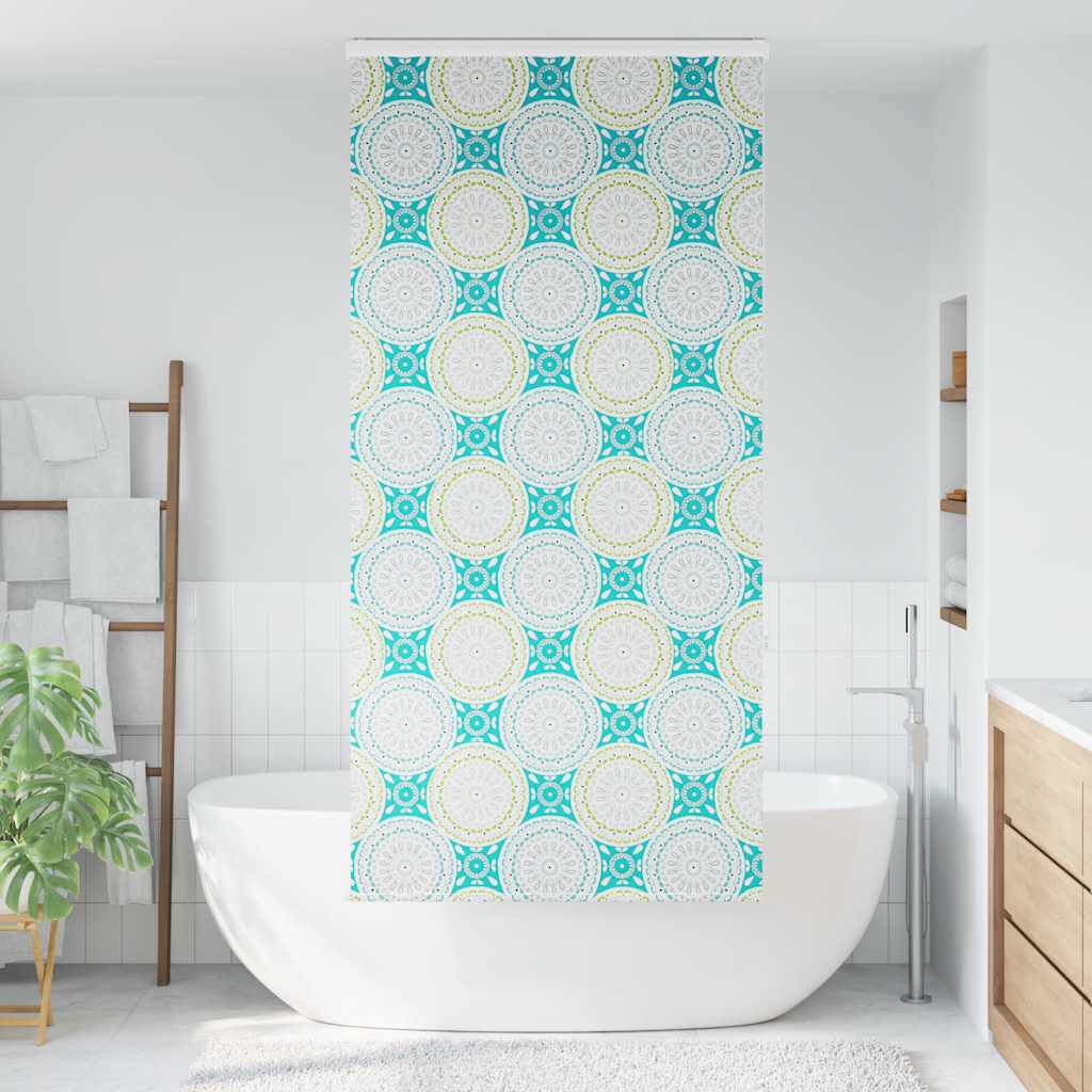 Store enrouleur de douche Vidaxx avec cassette 100x240 cm, largeur du tissu 96 cm