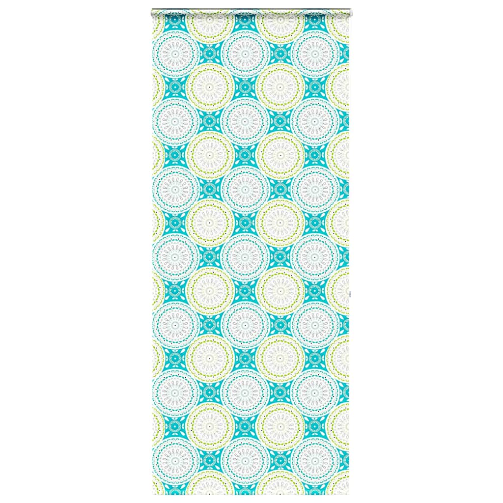 Store enrouleur de douche Vidaxx avec cassette 110x240 cm, largeur du tissu 106 cm