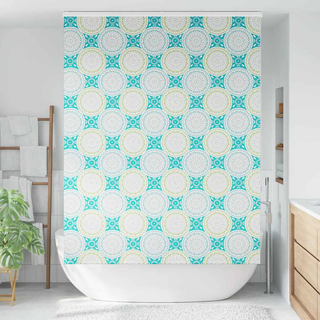 Store enrouleur de douche Vidaxx avec cassette 150x240 cm, largeur du tissu 146 cm