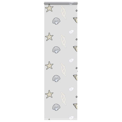 Store enrouleur de douche Vidaxx avec cassette 60x240 cm, largeur du tissu 56 cm