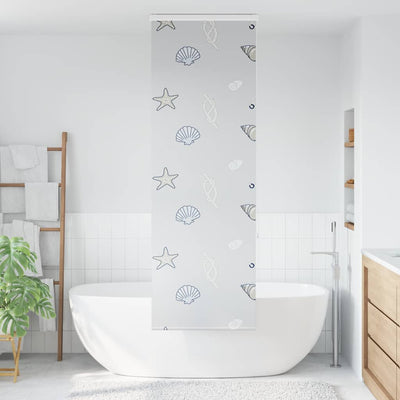 Store enrouleur de douche Vidaxx avec cassette 70x240 cm, largeur du tissu 66 cm