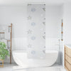 Store enrouleur de douche Vidaxx avec cassette 70x240 cm, largeur du tissu 66 cm