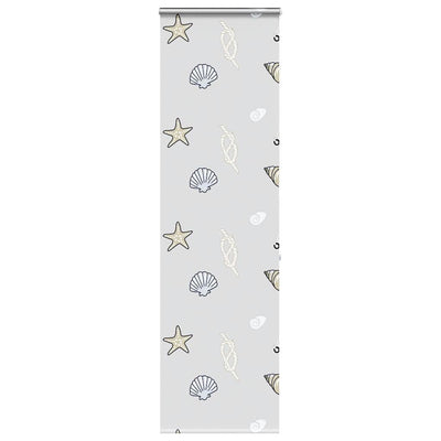 Store enrouleur de douche Vidaxx avec cassette 80x240 cm, largeur du tissu 76 cm