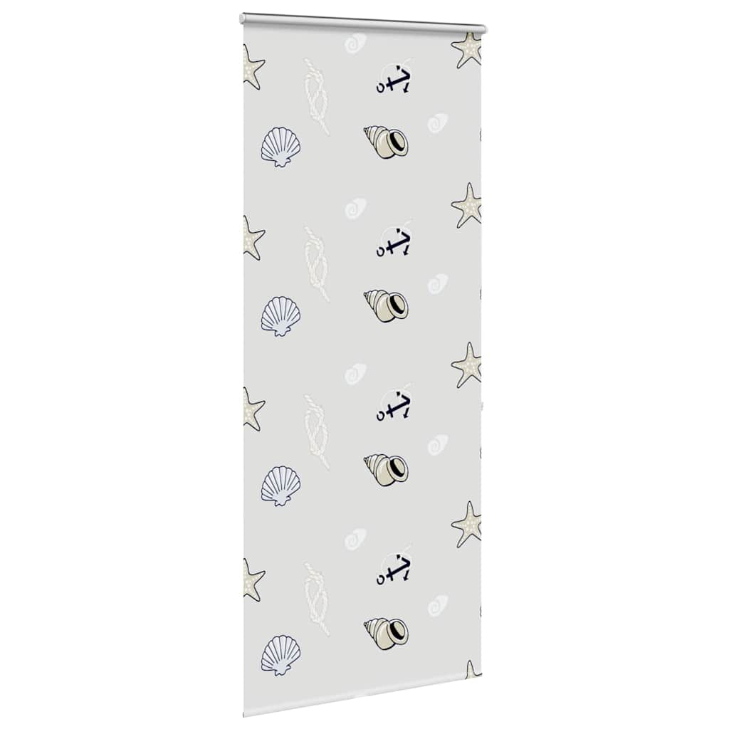 Store enrouleur de douche Vidaxx avec cassette 90x240 cm, largeur du tissu 86 cm