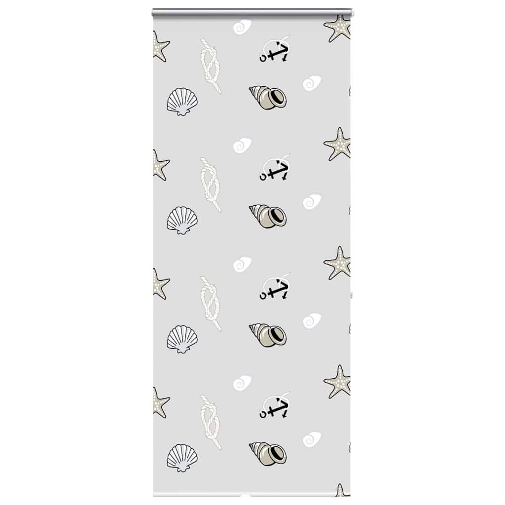 Store enrouleur de douche Vidaxx avec cassette 100x240 cm, largeur du tissu 96 cm