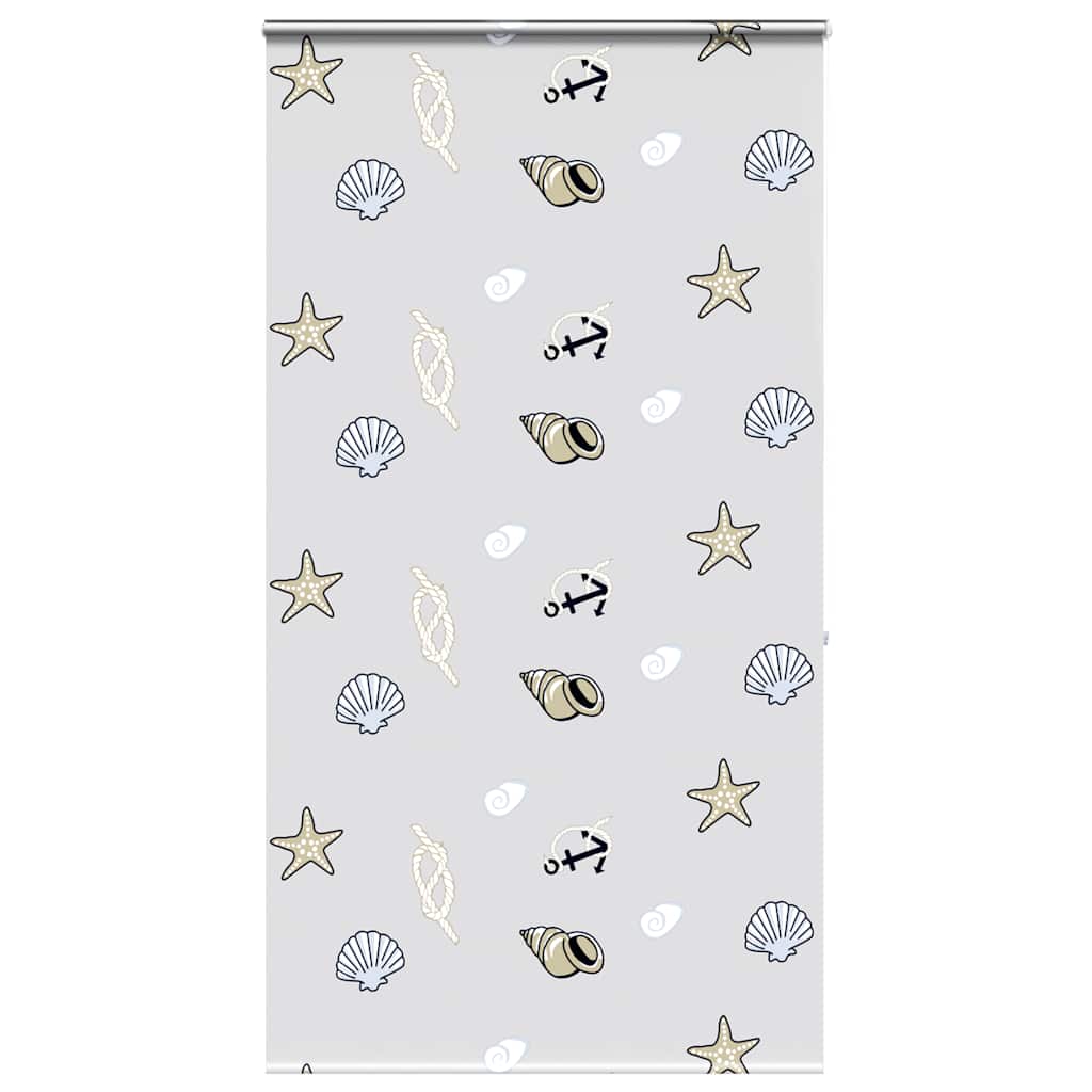 Store enrouleur de douche Vidaxx avec cassette 120x240 cm, largeur du tissu 116 cm