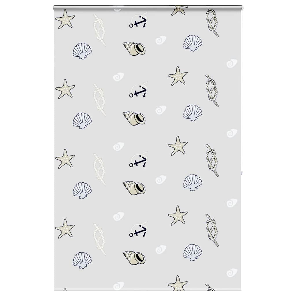 Store enrouleur de douche Vidaxx avec cassette 150x240 cm, largeur du tissu 146 cm