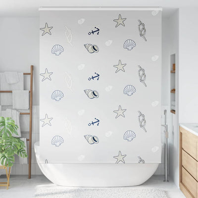Store enrouleur de douche Vidaxx avec cassette 150x240 cm, largeur du tissu 146 cm