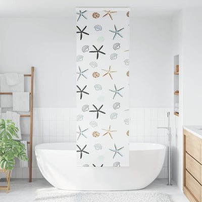 Store enrouleur de douche Vidaxx avec cassette 80x240 cm, largeur du tissu 76 cm