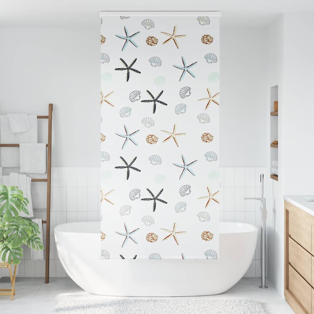 Store enrouleur de douche Vidaxx avec cassette 100x240 cm, largeur du tissu 96 cm
