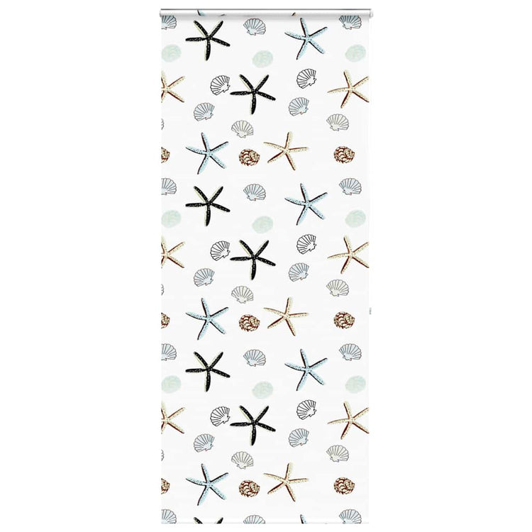 Store enrouleur de douche Vidaxx avec cassette 110x240 cm, largeur du tissu 106 cm