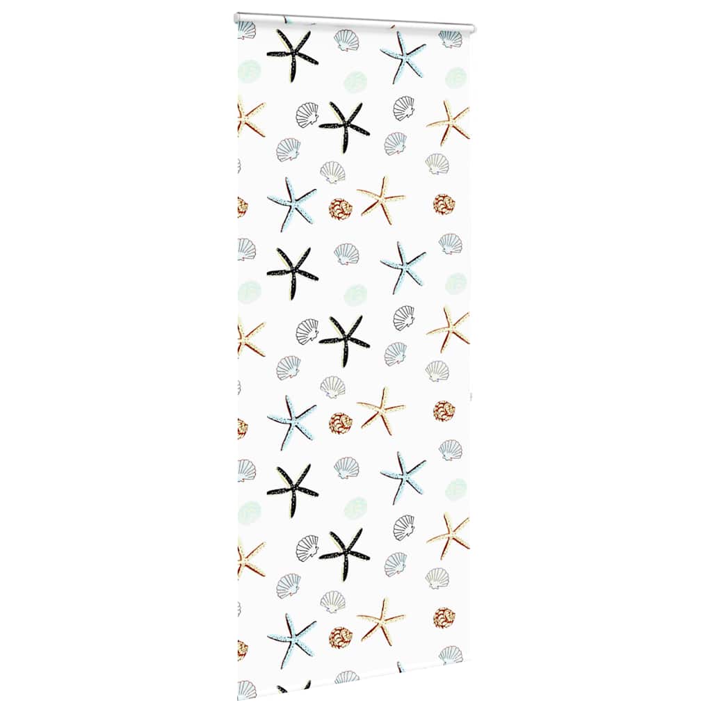Store enrouleur de douche Vidaxx avec cassette 110x240 cm, largeur du tissu 106 cm