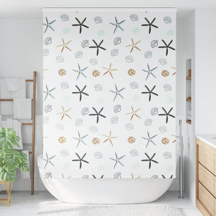 Store enrouleur de douche Vidaxx avec cassette 160x240 cm, largeur du tissu 156 cm