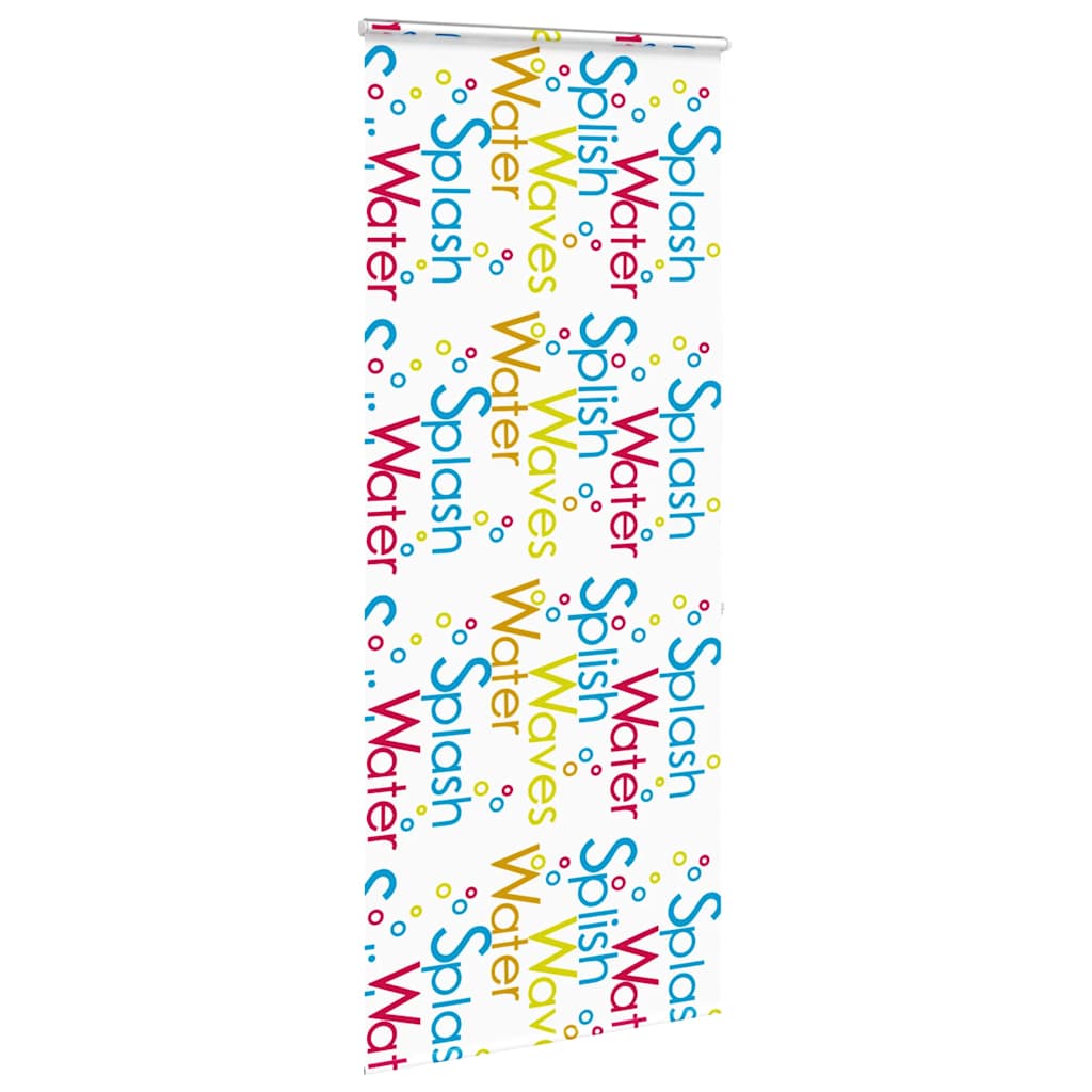 Store enrouleur de douche Vidaxx avec cassette 90x240 cm, largeur du tissu 86 cm