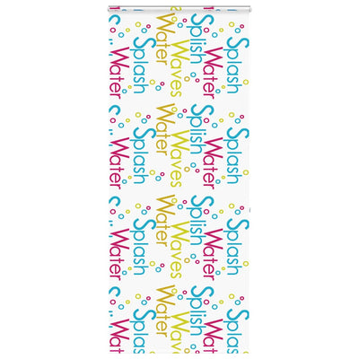 Store enrouleur de douche Vidaxx avec cassette 100x240 cm, largeur du tissu 96 cm