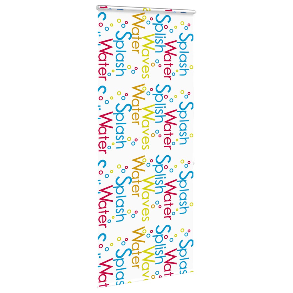 Store enrouleur de douche Vidaxx avec cassette 100x240 cm, largeur du tissu 96 cm