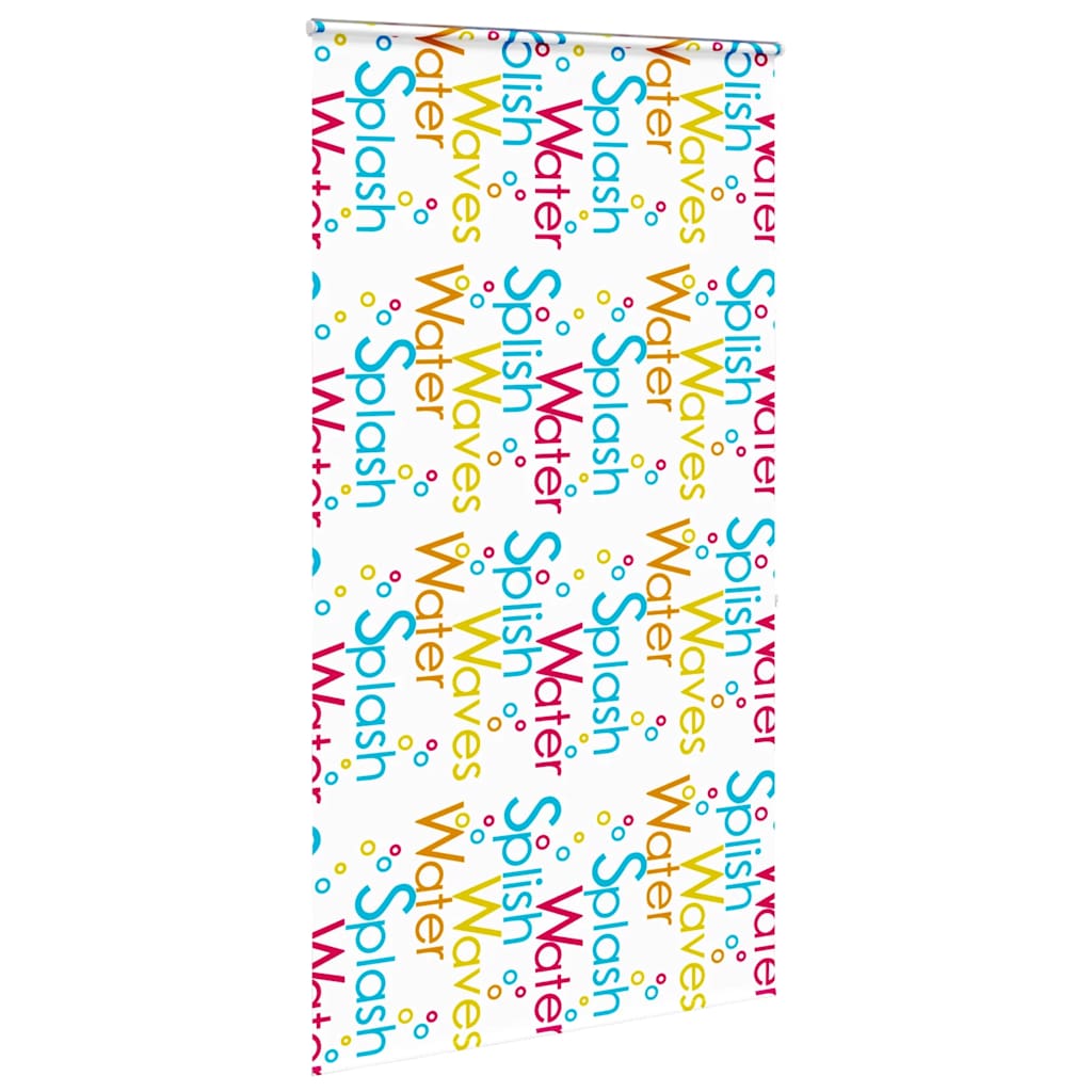 Store enrouleur de douche Vidaxx avec cassette 120x240 cm, largeur du tissu 116 cm