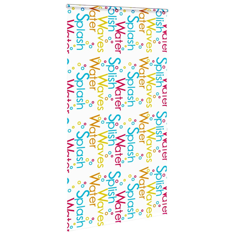 Store enrouleur de douche Vidaxx avec cassette 120x240 cm, largeur du tissu 116 cm