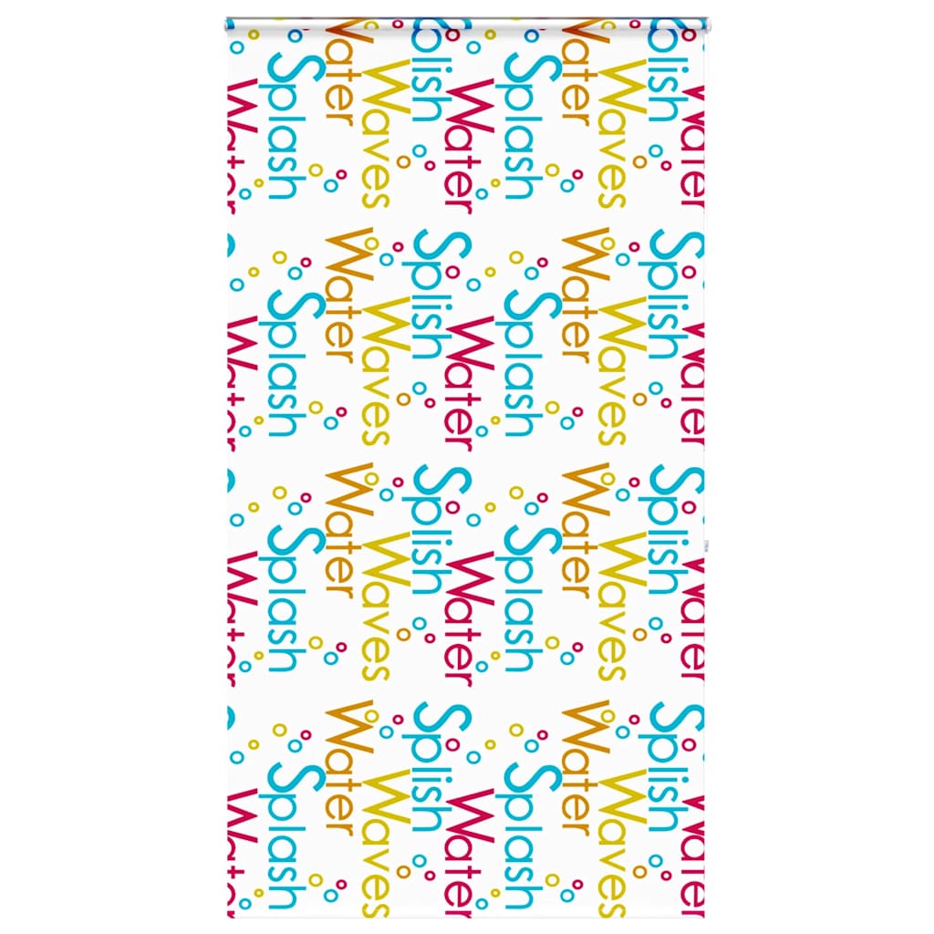 Store enrouleur de douche Vidaxx avec cassette 140x240 cm, largeur du tissu 136 cm