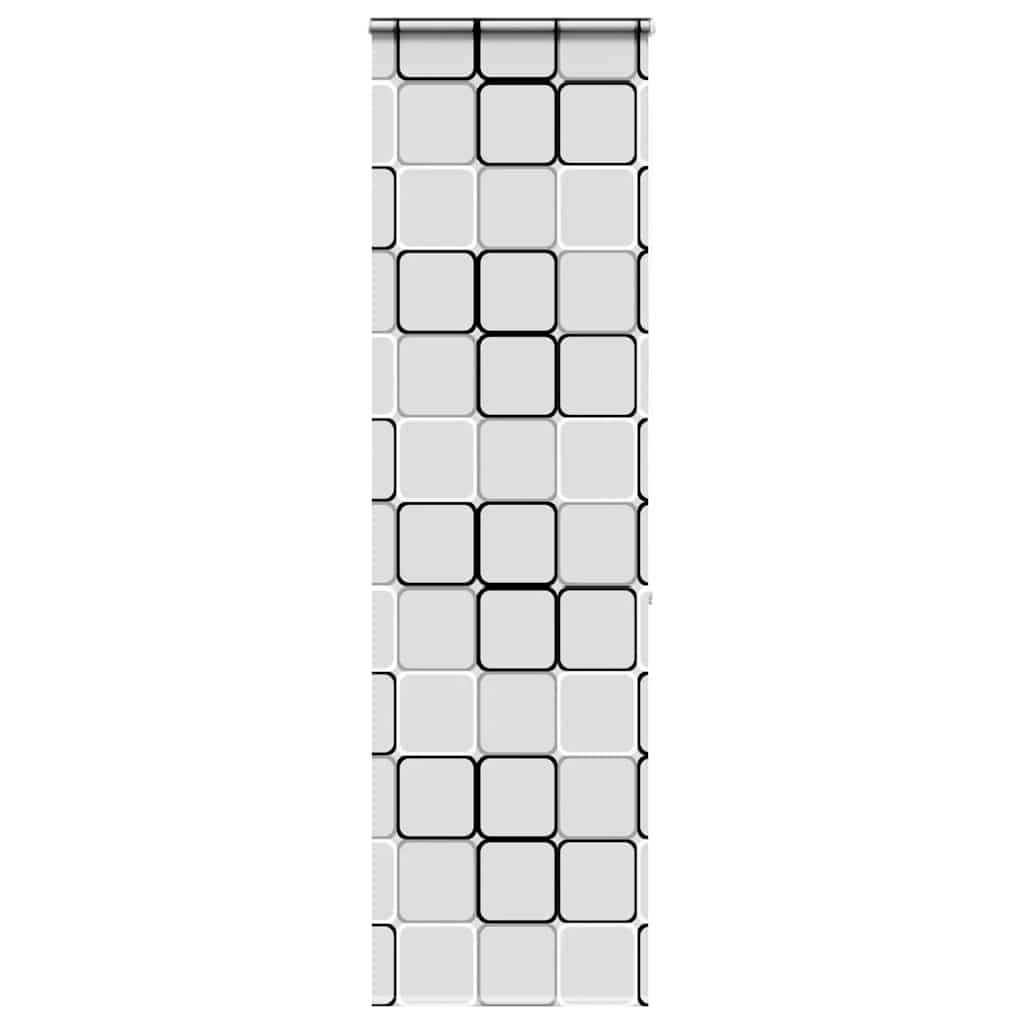 Store enrouleur de douche Vidaxx avec cassette 70x240 cm, largeur du tissu 66 cm