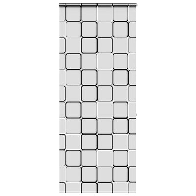 Store enrouleur de douche Vidaxx avec cassette 100x240 cm, largeur du tissu 96 cm