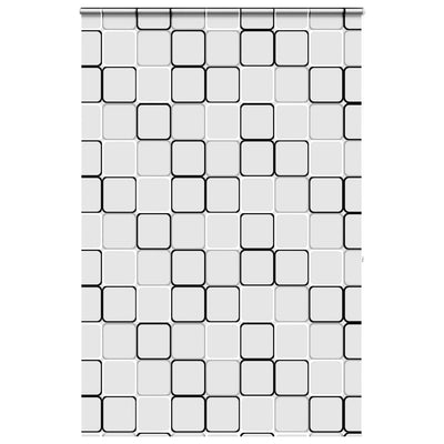 Store enrouleur de douche Vidaxx avec cassette 150x240 cm, largeur du tissu 146 cm